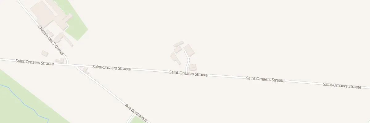 Plan du 672 Saint Omaers Straete à Méteren