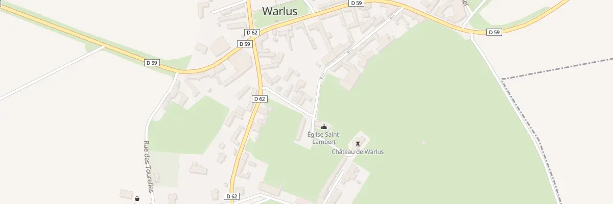 Plan du 5 Rue de l’Eglise à Warlus