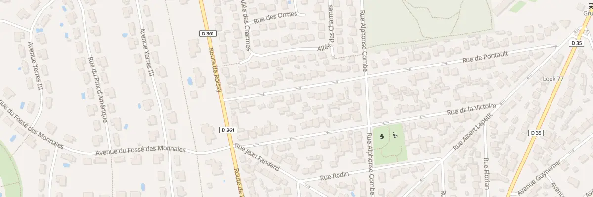 Plan du 49 Rue de Pontault à Ozoir-la-Ferrière