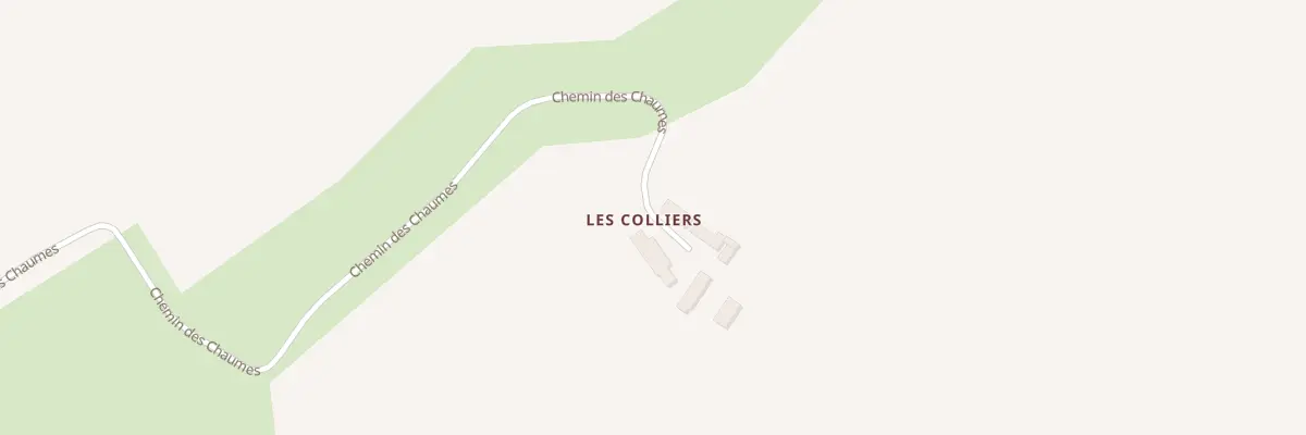 Plan du 1 Les Colliers à Osmery