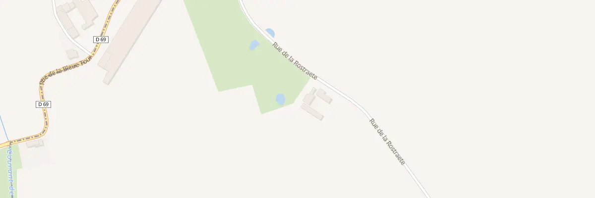 Plan du 2297 Rue de la Rostraete au Doulieu