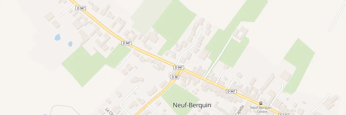Plan du 1 Rue Lotissement Le Village à Neuf-Berquin