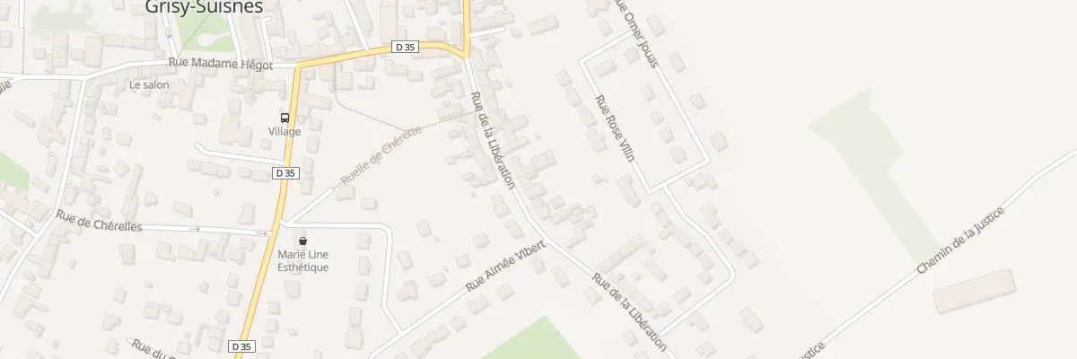 Plan du 15 Rue de la Liberation à Grisy-Suisnes