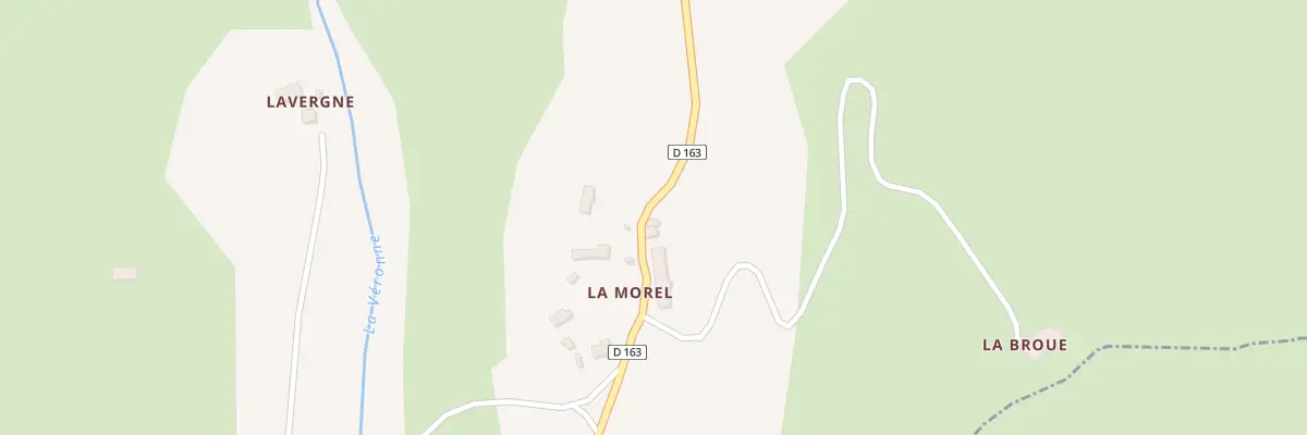 Plan du 5150 La Morel à Collandres