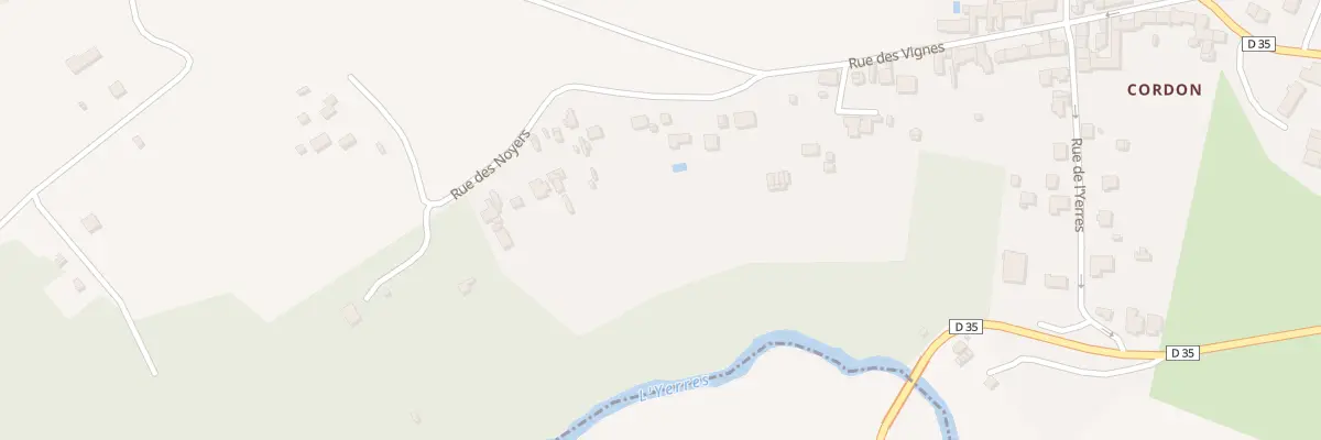 Plan du 35B Che des Noyers à Grisy-Suisnes