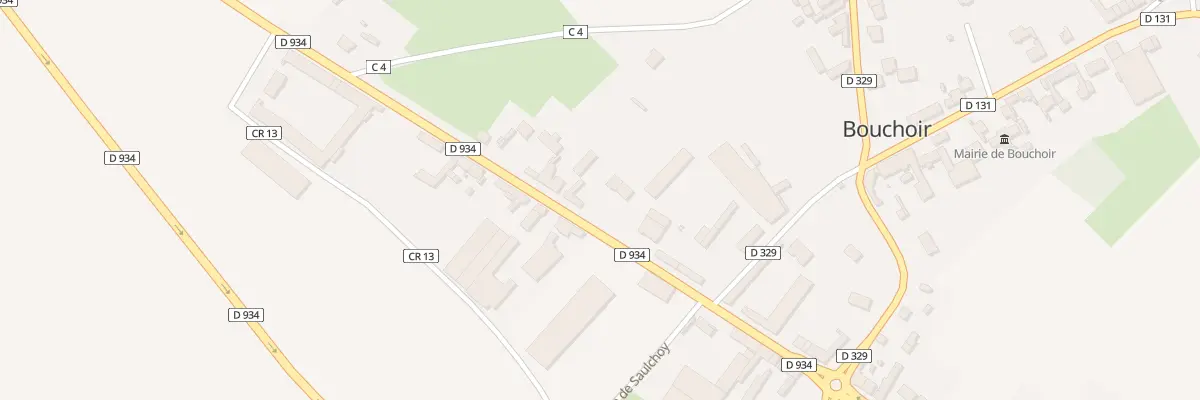 Plan du 40 Chs Brunehaut à Bouchoir