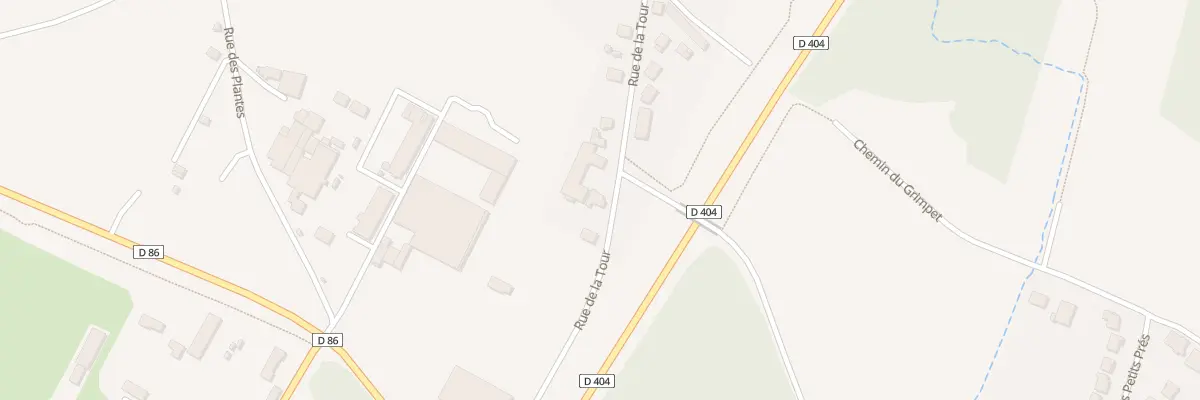 Plan du 68 Rue de la Tour à Villevaudé