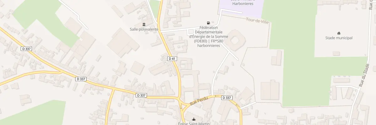 Plan du 6 Rue de Mesmy à Harbonnières
