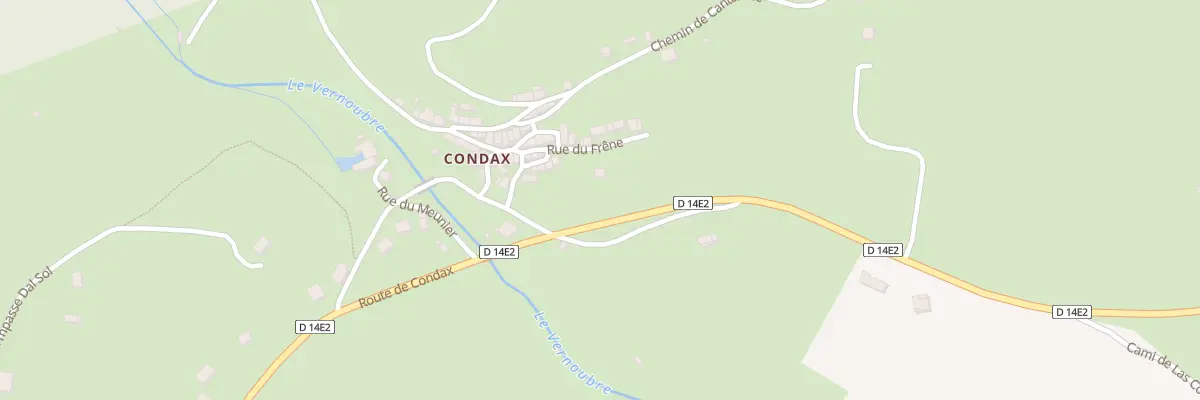 Plan du 6063 Hameau de Condax à La Salvetat-sur-Agout