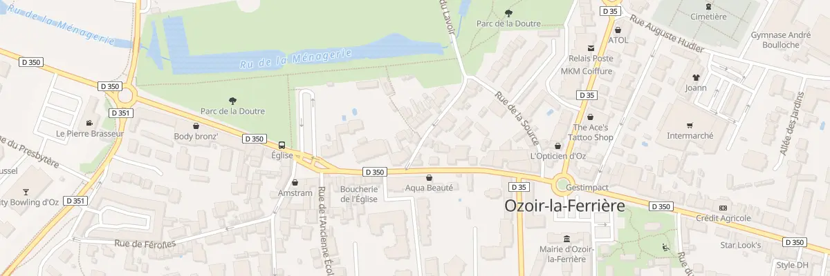 Plan du 5 Rue du Lavoir à Ozoir-la-Ferrière