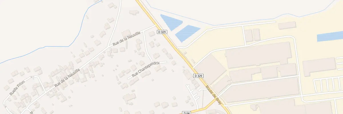 Plan du 16 Rue Chanteperdrix à Méaulte