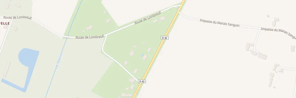 Plan du 4 Les Petites Brosses à Vimory