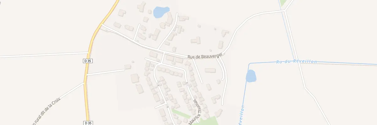 Plan du 62 Rue Maurice Thomas à Chevry-Cossigny