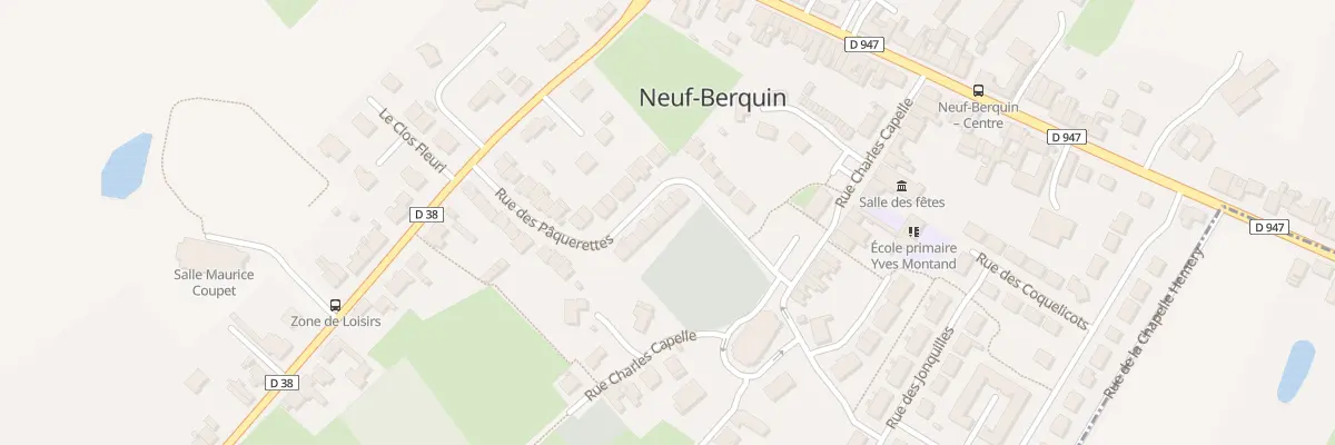Plan du 28 Rue des Paquerettes à Neuf-Berquin
