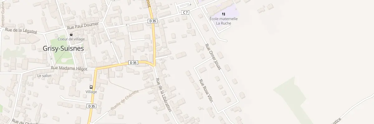 Plan du 11B Rue Rose Vilin à Grisy-Suisnes