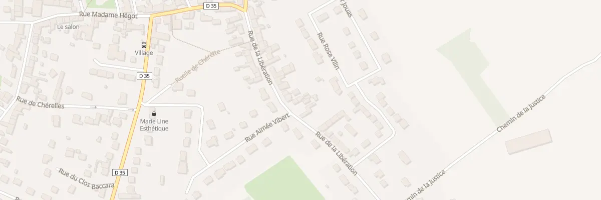 Plan du 23 Rue de la Liberation à Grisy-Suisnes