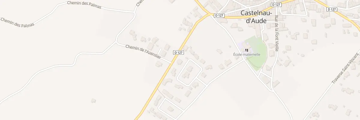 Plan du 12B Rue du Carignan à Castelnau-d’Aude