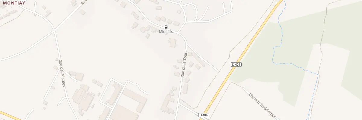 Plan du 60 Rue de la Tour à Villevaudé