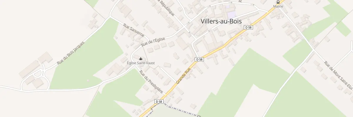 Plan du 32 Gr Grande Rue à Villers-au-Bois