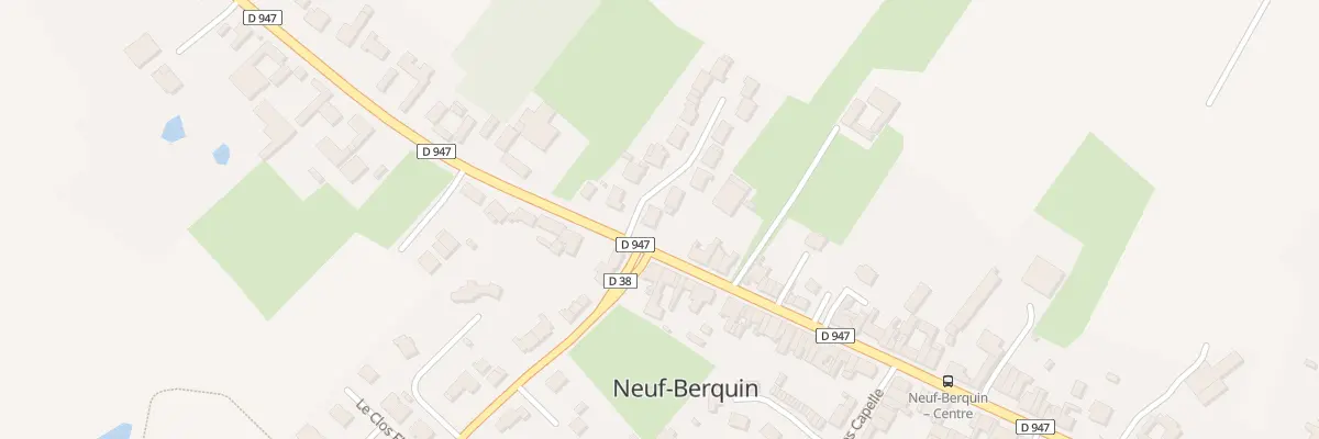 Plan du 2 Rue Lotissement Le Village à Neuf-Berquin
