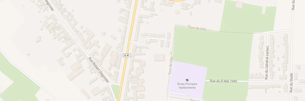 Plan du 22 Rue de Feuquières à Harbonnières