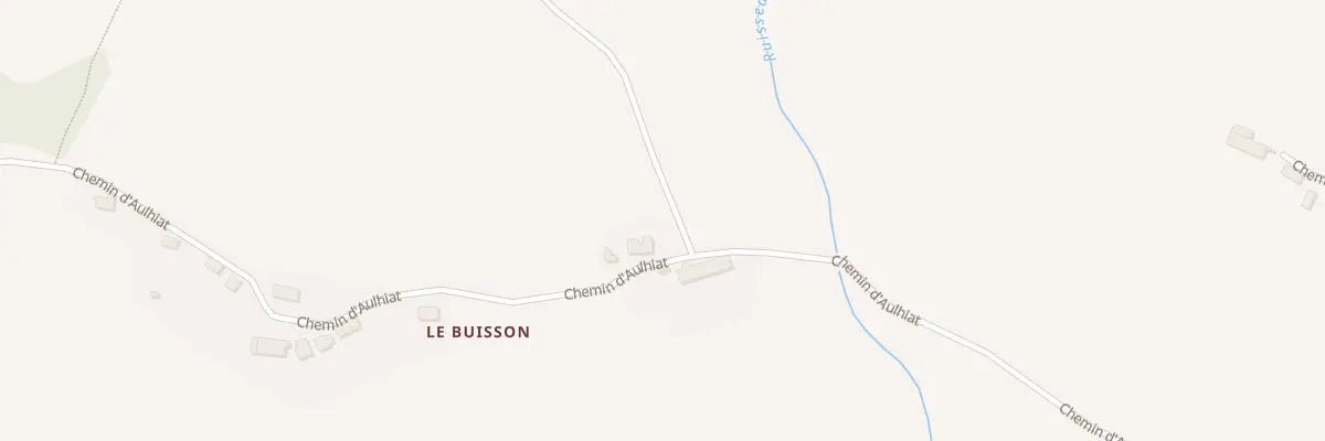 Plan du 5398A Le Buisson à La Tour-d’Auvergne
