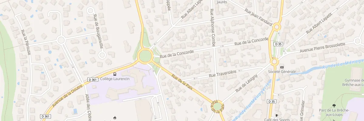 Plan du 17 Rue de la Concorde à Ozoir-la-Ferrière