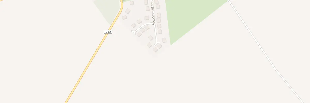 Plan du 33 Rue le Chauchoy à Berneville