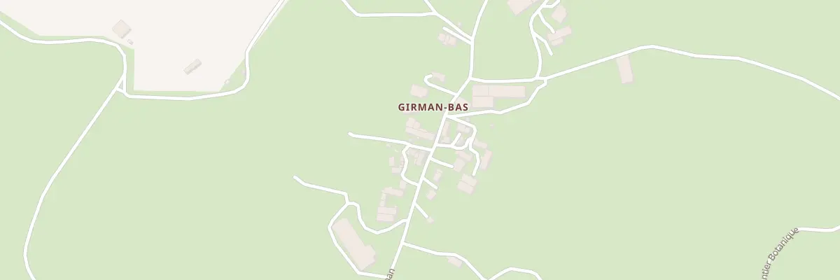 Plan du 5331 Girman Bas à Arvieu