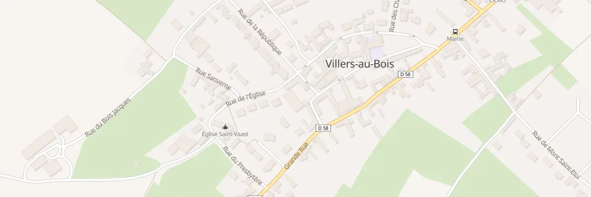 Plan du 6 Rue des Fours à Villers-au-Bois