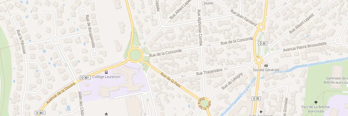 Plan du 15 Rue de la Concorde à Ozoir-la-Ferrière