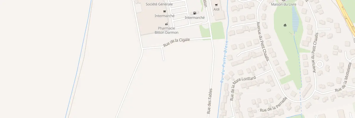 Plan du 6 Rue de la Cigale à Othis