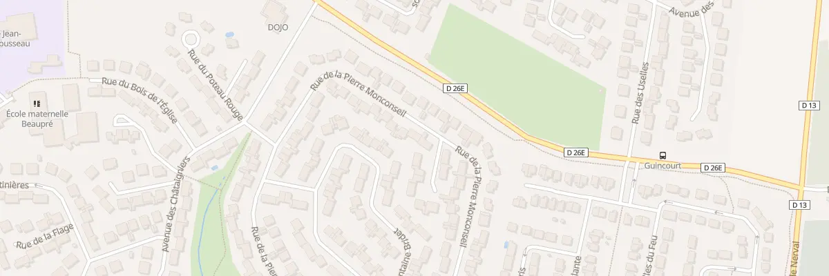 Plan du 69 Rue de la Pierre Mon Conseil à Othis