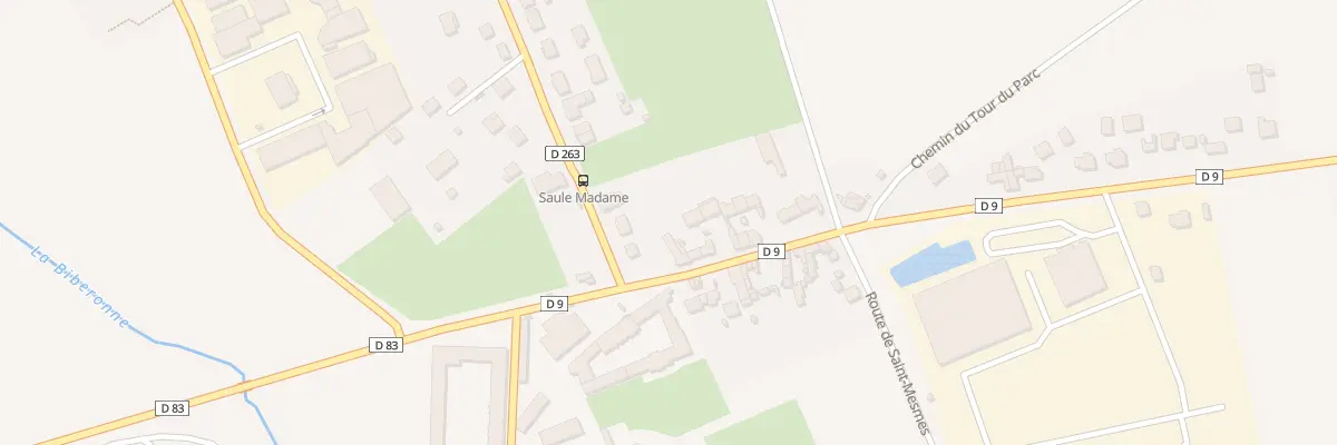 Plan du 11 Rue des Trois Villes à Thieux