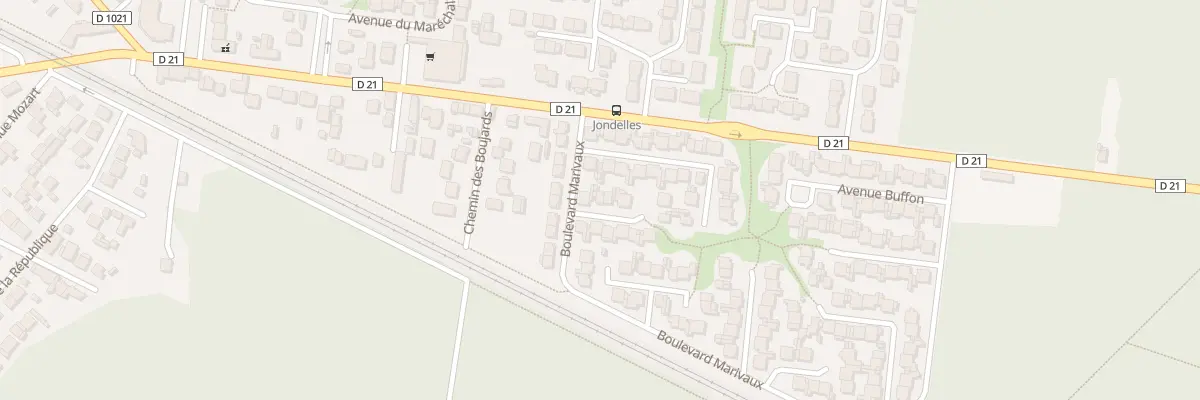 Plan du 3 Av Voltaire à Roissy-en-Brie