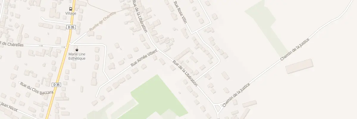 Plan du 33 Rue de la Liberation à Grisy-Suisnes