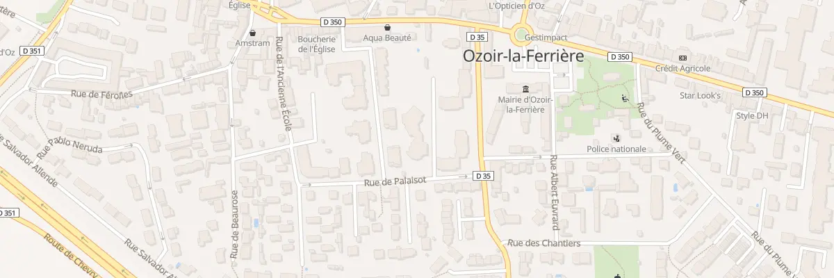 Plan du 2B Rue Palaisot à Ozoir-la-Ferrière