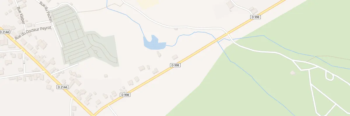 Plan du 21 Rte de Commentry à Néris-les-Bains