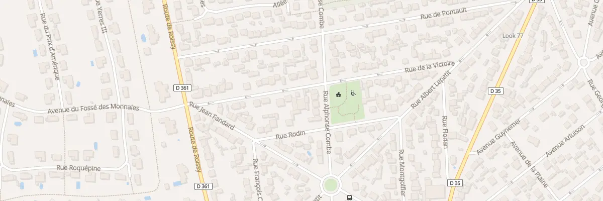 Plan du 17 Rue de la Victoire à Ozoir-la-Ferrière