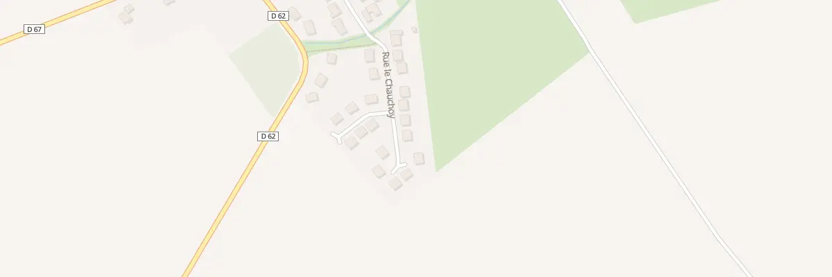 Plan du 27 Rue le Chauchoy à Berneville