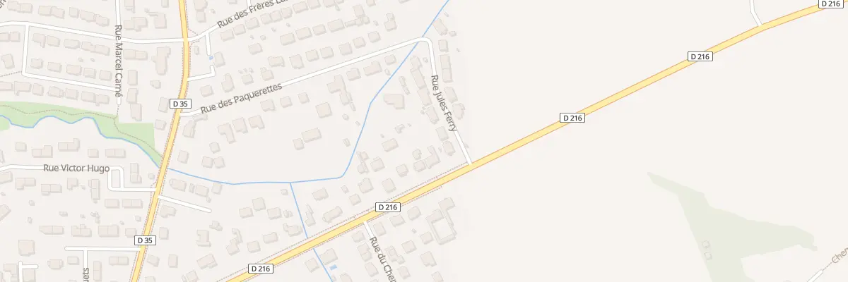 Plan du 135 Rue Charles Pathé à Chevry-Cossigny