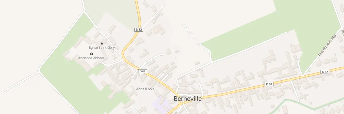 Plan du 18 Rue de l’Eglise à Berneville