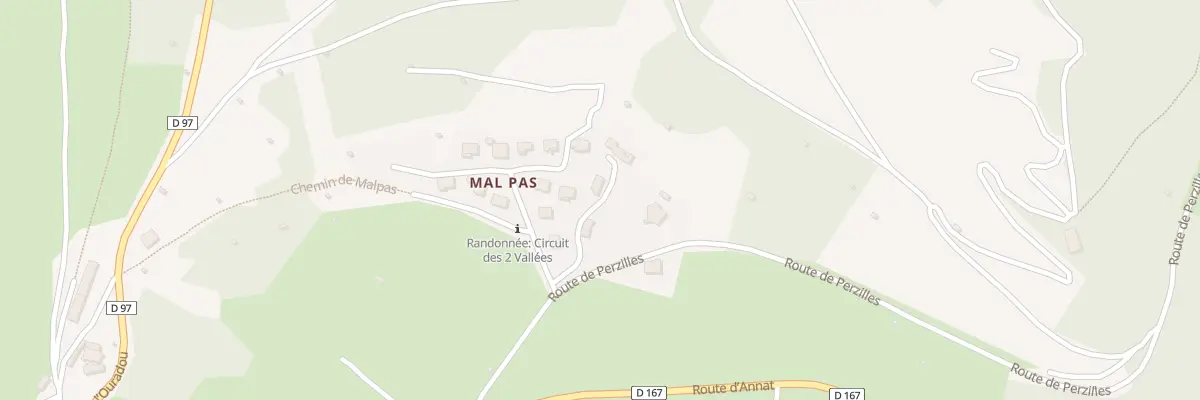 Plan du 5376 Perzilles à Estaing