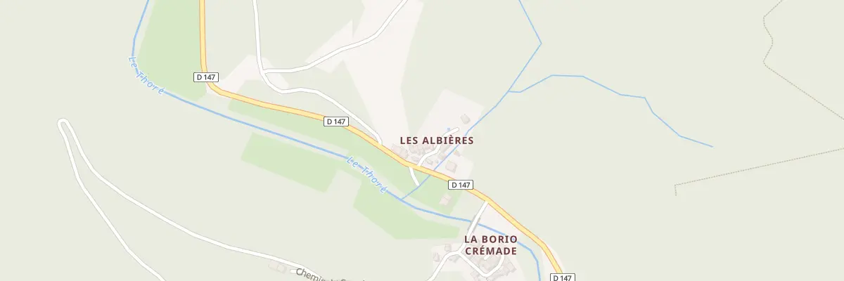 Plan du 3 Che du Pinsart à Verreries-de-Moussans