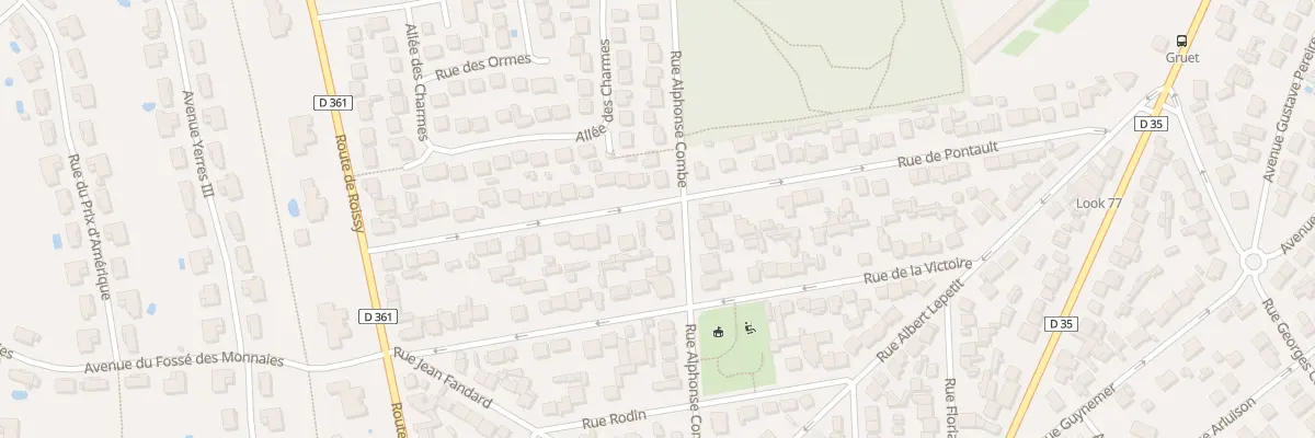 Plan du 35 Rue de Pontault à Ozoir-la-Ferrière