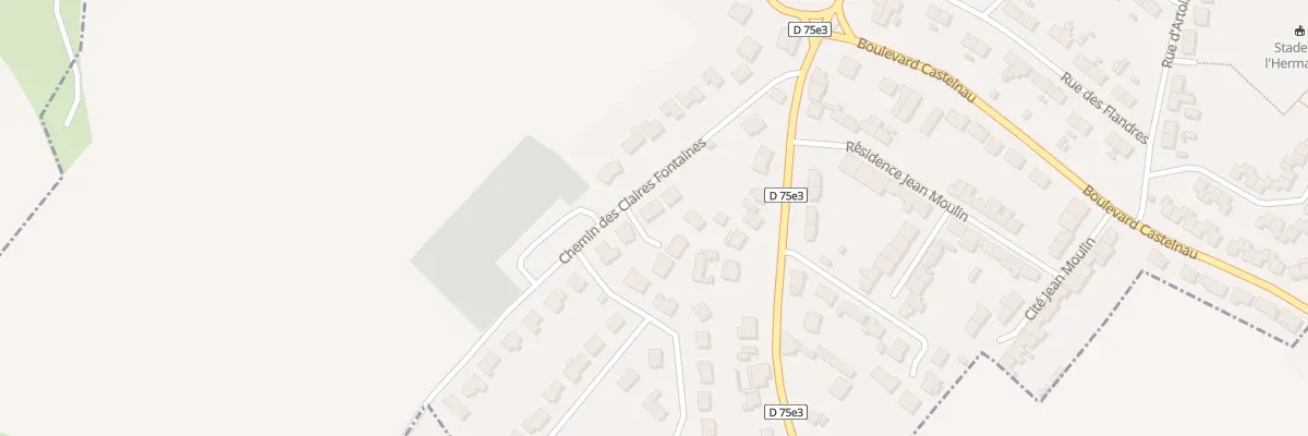 Plan du 17 Rue des Claires Fontaines à Sains-en-Gohelle