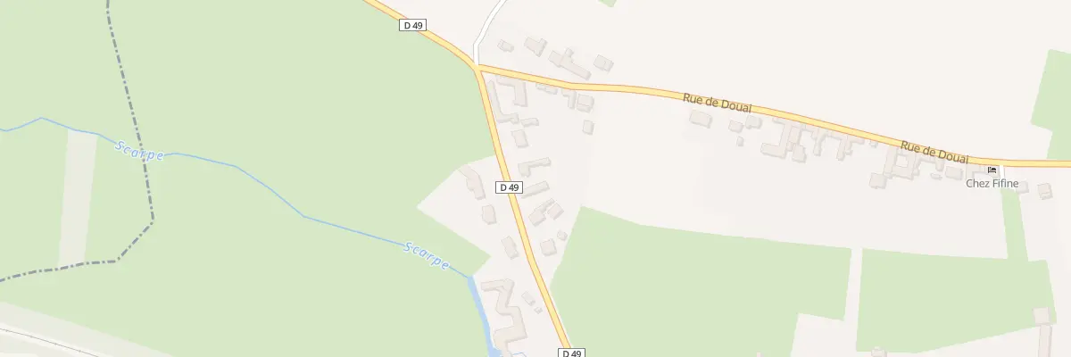 Plan du 96 Rue de la Gare à Mont-Saint-Éloi