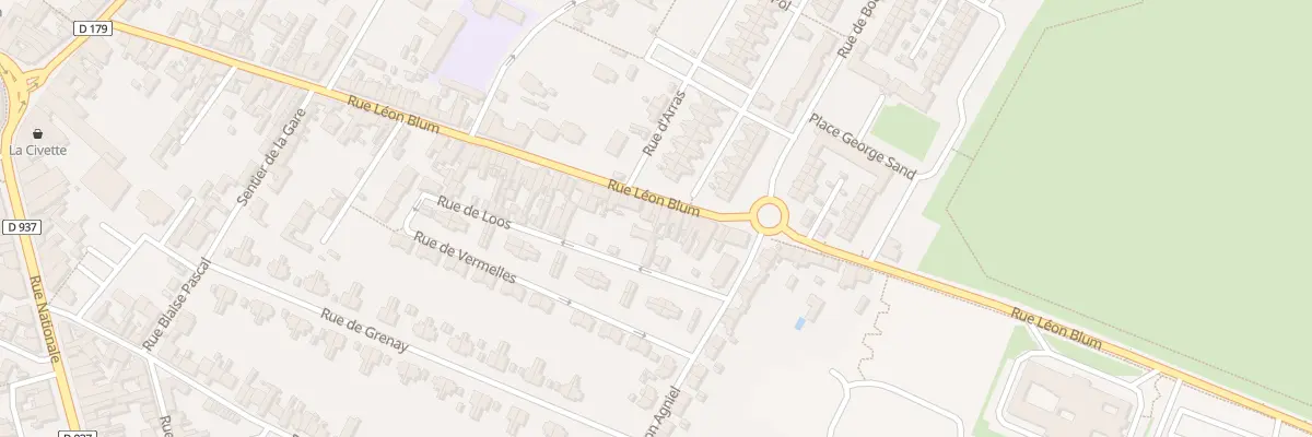Plan du 94 Rue Léon Blum à Nœux-les-Mines
