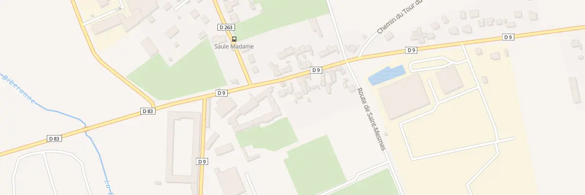 Plan du 10 Rue des Trois Villes à Thieux