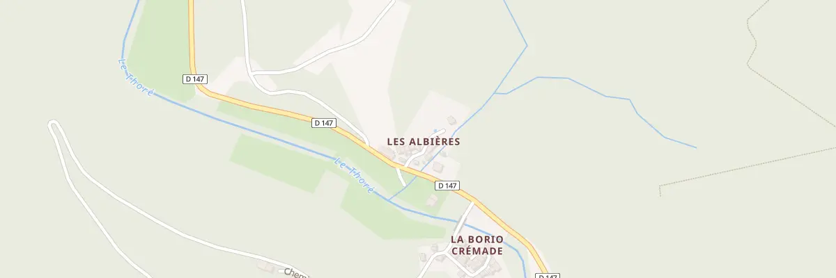 Plan du 5163 Les Albieres à Verreries-de-Moussans